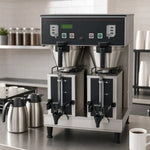 BUNN 35900.0010 Dual Satellite Coffee Brewer, 96-192 oz Batch Capacity, 18.9 gal/hr, Digital Controls, Includes 2 GPR Servers