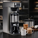 BUNN 53100.0001 Tall Single Automatic Fill Commercial Coffee Brewer, Stainless Steel, Plumbed, Dual Voltage, 1/2–1 Gallon Batches