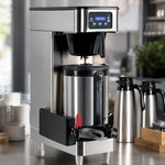 BUNN Infusion Series® 51100.0103 Automatic-Fill Coffee Brewer, Single, 1–1.5 Gallon Batches, Programmable Digital Controls, Stainless Steel