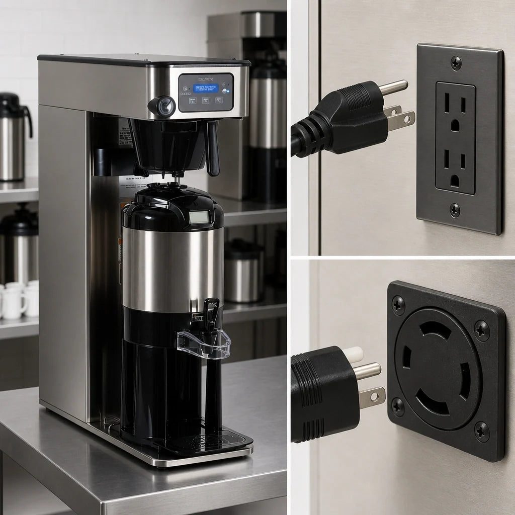 BUNN 52300.0100 Single Automatic-Fill Tea/Coffee Brewer, Dual Voltage, 3 Brew Buttons, 2 Batch Sizes
