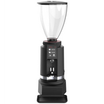 Black Ceado Leon 800 coffee grinder with clear glass container on a white background