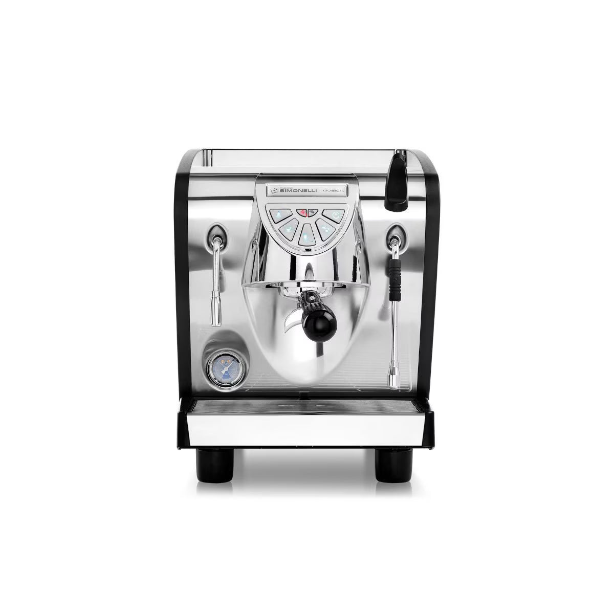 Espresso machine on a white background