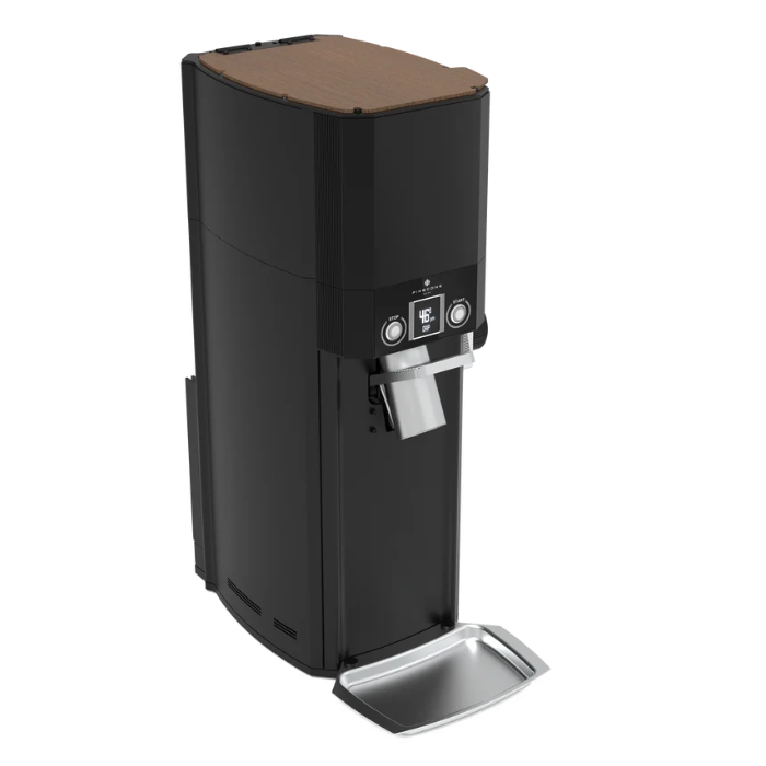 Siberian Digital Coffee Grinder upper  front left view