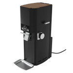 Siberian Digital Coffee Grinder upper right view in black