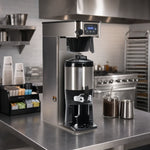 BUNN 53100.0001 Tall Single Automatic Fill Commercial Coffee Brewer, Stainless Steel, Plumbed, Dual Voltage, 1/2–1 Gallon Batches