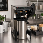 BUNN SmartWAVE® 39900.0006 Automatic-Fill Coffee Brewer, Low-Profile Wide-Base, 1.9 L Thermal Carafe, 3.9 gal/hr, 120V