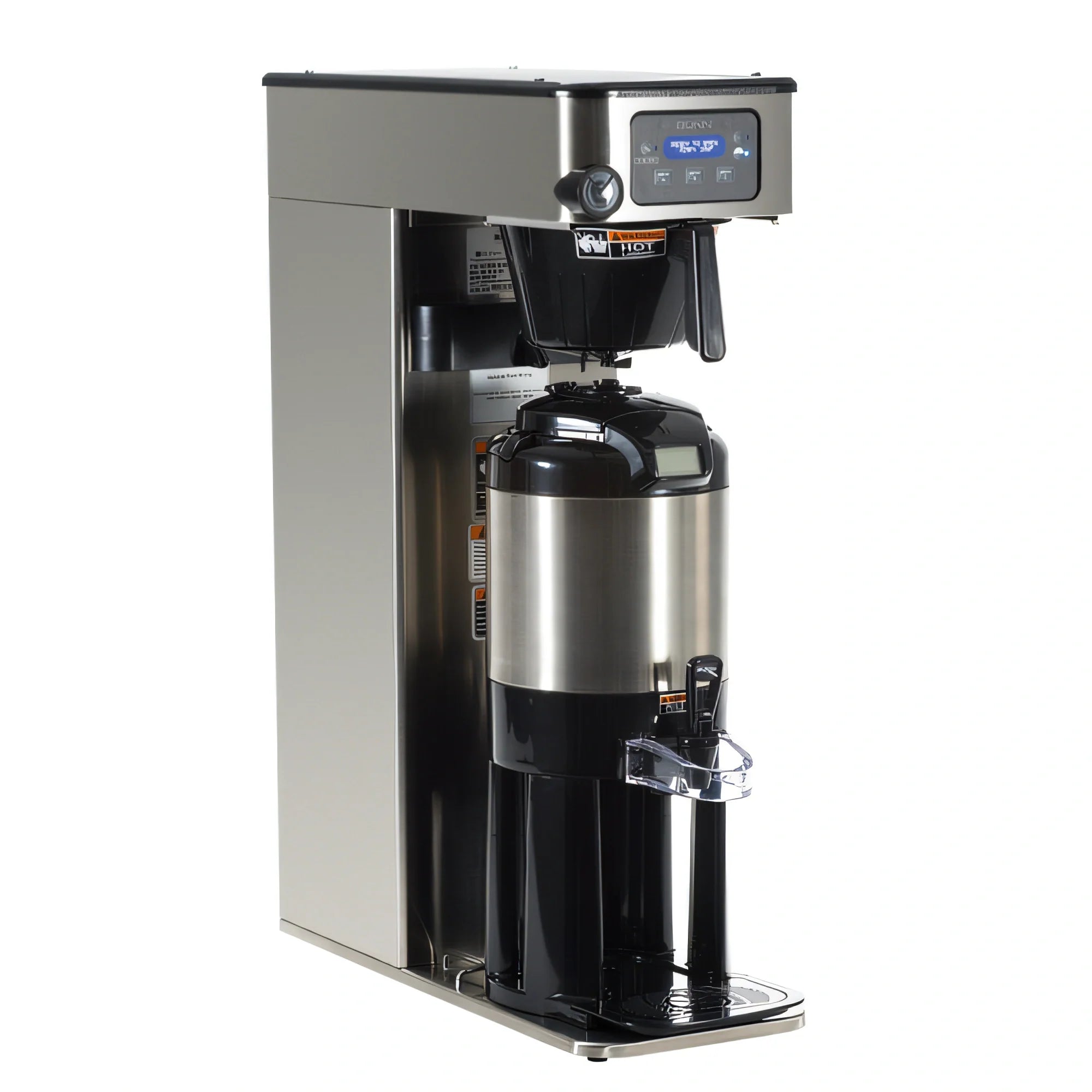 BUNN 52300.0100 Single Automatic-Fill Tea/Coffee Brewer, Dual Voltage, 3 Brew Buttons, 2 Batch Sizes