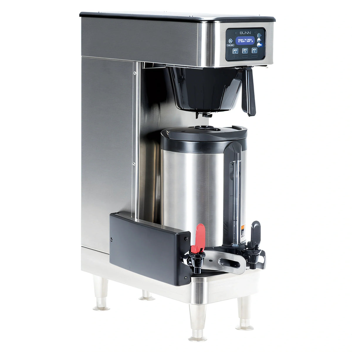BUNN Infusion Series® 51100.0103 Automatic-Fill Coffee Brewer, Single, 1–1.5 Gallon Batches, Programmable Digital Controls, Stainless Steel