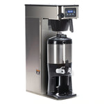 BUNN 53100.0001 Tall Single Automatic Fill Commercial Coffee Brewer, Stainless Steel, Plumbed, Dual Voltage, 1/2–1 Gallon Batches